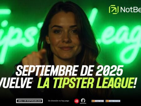 TipsterLeague Septiembre 2025, vuelve la mejor competición de Tipsters del mundo.